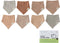 Muslin Bandana Drool Bibs, Ultra-Soft, Stylish, and Lightweight Baby Bandana Drool Bibs,