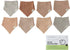 Muslin Bandana Drool Bibs, Ultra-Soft, Stylish, and Lightweight Baby Bandana Drool Bibs,