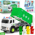 1:12 37 MOBIUS Toys Garbage Truck Large Scale Recycling Truck with Lights, Sounds & Moving Parts Durable BPA-Free Trash