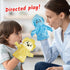 hand2mind Feelings Family Hand Puppets, Emotions Toys, Dramatic Play Therapy Toys for Counselors, Social Emotional