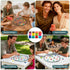 20 ESENHARBER Magnet Game with String, Colorful Magnet Stones for Family and Party, Magnetic Chess Game