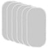 TILLYOU Changing Pad Liners, 6PK Waterproof Flannel Cotton, 27" x 13" for Baby Diaper Changing Needs, Gray