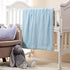 CREVENT Cozy Soft Warm Sherpa Baby Blanket - Gifts for Infant Toddler's Crib Cot Stroller for Baby Boys All Season Use