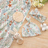 Set Set, Newborn Swaddle with Matching Hat and Bow Floral Baby Girl Newborn Receiving Blankets Baby Swaddle Nursery