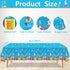 4 PCS Science Party Tablecloth Decorations Mad Scientist Theme Birthday Party Supplies Science Party Tablecloth Rectangular 51 x 86in Laboratory Table Covers for Science Lab Party Decor by INSPIREYEE