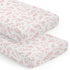Sweet Jojo Designs Blush Pink and White Boho Floral Leaf Girl Baby