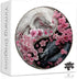 PICKFORU Dragon Puzzles for Adults 1000 Pieces, Fantasy Dinosaur Round Puzzle Flower Yinyang