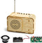 Nautydaddy FM Radio Kit, STEM Toys for Ages 8-13, DIY Wooden 3D Puzzle