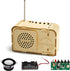 Nautydaddy FM Radio Kit, STEM Toys for Ages 8-13, DIY Wooden 3D Puzzle