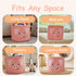 15"D 12.6"H OMERAI Animal Baskets Cotton Rope Woven Storage Basket for Toys Blankets Laundry Nursery, Large Foldable