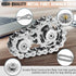 Fidget Spinner Toy for Adults Metal Figette Bike Chain for Adult Men Pain Stim ADHD Teen Cool Gadgets Quiet Desk