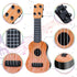 3 Pcs Mini Ukulele Guitar for Kids, Classical Musical Instrument, Cute Developmental Educational Toy (Classic Style)