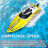 20MPH 2.4Ghz 2 VOLANTEXRC RC Boat Fast RC Boats for Adults Remote Control Boat for Pools and Lake with Rechargeable