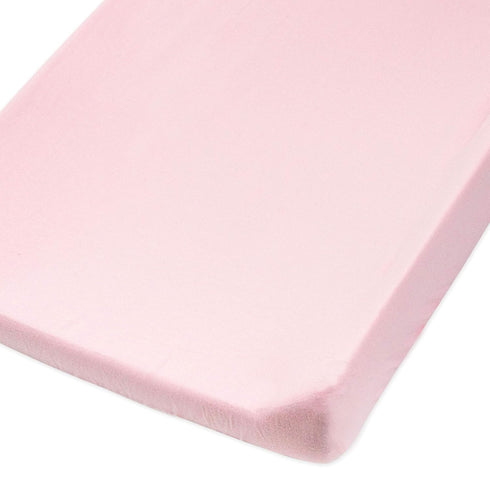 (Set HonestBaby Organic Cotton Changing Pad Covers of Two), Rose Blossom/Pink, One Size