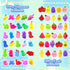130Pcs Mochi Squishy Toys, Kawaii Squishies Fidget Stress Relief Toy for Kids Party Favors, Classroom Prizes, Goodie
