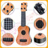 6 10 Inch 4 Lenwen Pcs Kids Ukulele Guitar Kids Toy Ukulele Strings Mini Guitar Children Musical Instruments