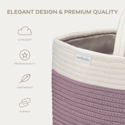 Compact Baby Diaper Caddy Organizer with Changing Pad - Comfy Cubs Bundle