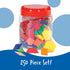 250 Set Learning Resources Plastic Pattern Blocks - Classroom Must Haves, Math Teaching Tools, Homeschool Supplies