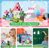 100PCS Magnetic Building Blocks - Unicorn World Magnets Cubes, Montessori Toddler Christmas Birthday Gifts, STEM