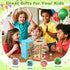 WhimsiPlay 42 3 4 5 6 4-6, 3 Montessori Wooden Board Games, Colorful Sticks Math Learning Toys for Year Olds, Board