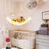 Stuffed Animal Hammock with LED Light, 2 Pack Toy Hammock for Stuffed Animals Storage for Kids, Stuffed Animal Hammock Corner, White