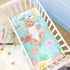 SyXIOP 28" 52" Cartoon Cute and Colorful Animals Cooling Baby Waterproof Crib Mattress pad x Breathable Crib Bumper
