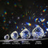 Crystalsuncatcher 20mm Clear Glass Crystal Ball Prism, Feng Shui Lamp Hanging Drop, Pack of 12 pcs