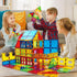 Magnetic Blocks - Magnetic Toys for Toddlers, Kids Building Blocks, Preschool Magnet Set, 70 Pieces
