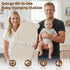 Baby Diaper Changing Pad with Wipeable & Waterproof PU Cover, Contoured Baby Changing Pad for Dresser, Non-Slip