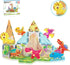 PicassoTiles Magnet Tile Building Blocks Dinosaur World Themed Playset, 8 Animal Character Action Figures for Kids 3+