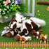 Lenwen 5 Pcs Horse Stuffed Animals Plush Toy Set, Large Mommy Horse with 4 Cute Babies for Toddlers (Lively)