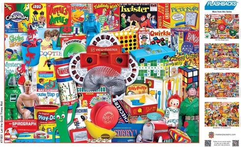 MasterPieces 1000 Piece Jigsaw Puzzle For Adults, Family, Or Youth - Let The Good Times Roll - 19.25"x26.75"