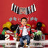TUTOTU 2nd Two Fast High Chair Banner - Racing Two Birthday Party Decorations,Racing Two Birthday Highchair,Two Fast
