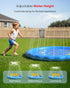 1-3, 67" Summer 2 QPAU Splash Pads for Toddlers Durable Baby Splash Pad, Outdoor Sprinkler for Kids Toddler Toys, Water