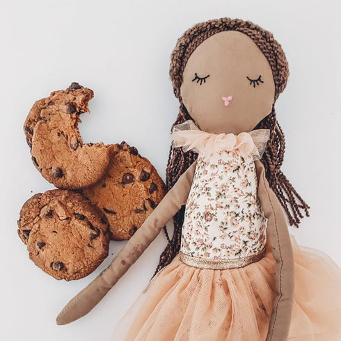 MON AMI Chocolate Scented Designer Plush Doll – 21”, Adorable Stuffed Toy Gift for Kids of All Ages