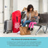 J.L. Childress Gate Check Bag for Single Umbrella Strollers, Travel Bag for Airplane - Red