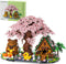 STUDYBOCKS Capybara Cherry Blossom Bonsai Tree House Building Sets for Adults & Kids