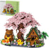 STUDYBOCKS Capybara Cherry Blossom Bonsai Tree House Building Sets for Adults & Kids