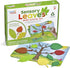 hand2mind Sensory Leaves Math Activity Set - Pattern Play, Shape Puzzle, and Sorting Toy for Toddlers, Kindergarten
