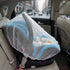 Rthjsfj 2Pcs Mosquito Net for Baby Bed Stroller, Breathable Portable Netting Cover for Bassinet, Travel Mini Crib, Car