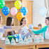 Sunnyray 150 Pcs Baby Shower Party Gift Bottles Games, 50 Mini Milk Bottles, 50 Thank You Tags