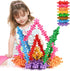 TOMYOU 200 Pieces Building Blocks - Kids STEM Toys Educational Discs Sets for Preschool Boys and Girls Aged 3+, Safe