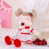 Gloveleya Baby Doll Girl Gifts, Plush Toys Soft Dolls, Cherry Girl Red 14 Inches with Gift Box