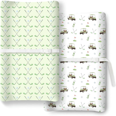 Hahafelt Cotton Changing Pad Covers for Boy Girl Essentials Registry Soft Baby Nursery