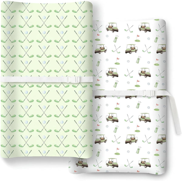 Hahafelt Cotton Changing Pad Covers for Boy Girl Essentials Registry Soft Baby Nursery
