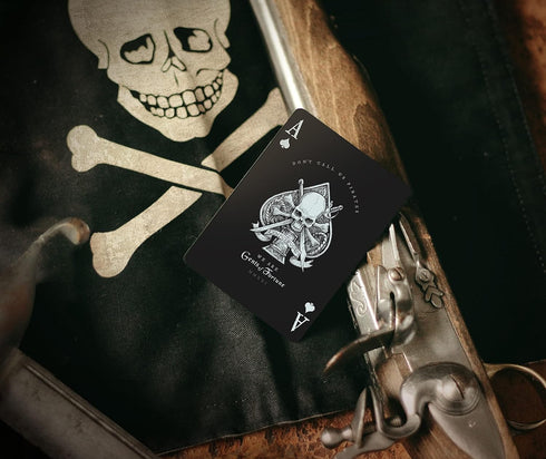 Gents of Fortune Playing Cards - Black Flag Edition Waterproof Gent Supply
