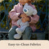 0 15 GUND Toothpick Wavy Bear, Teddy Bear Stuffed Animal for Ages and Up, Gray