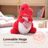 12 Bearington T-Riffic The Love Dinosaur Plush Stuffed Animal in, Ideal Plushies Gift for Kids & Girlfriends