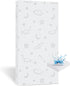 Crib Mattress Topper 2" x 27.5" x 52", High Density Foam Breathable