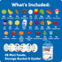 Learning Resources A to Z Mini Foods, Pretend Play Kitchen Accessories for Kids, Toddler Montessori, Fine Motor Skills